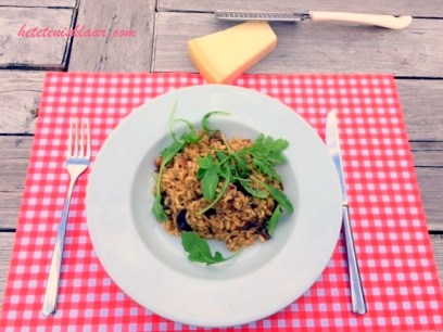 risotto ai fungi