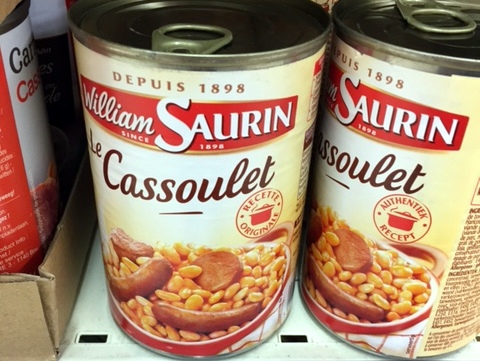 Cassoulet uit blik
