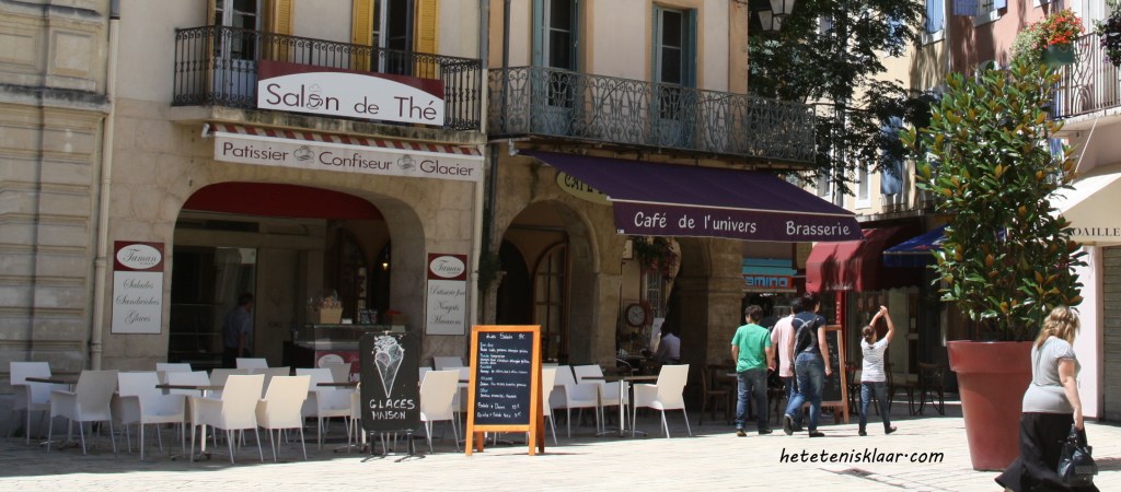 Een brasserie in Orange
