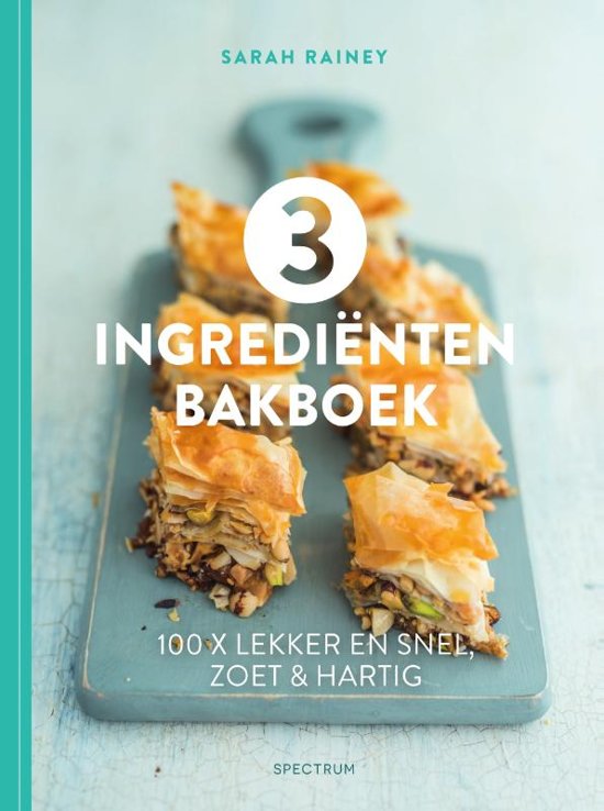voorkant 3 ingrediënten bakboek