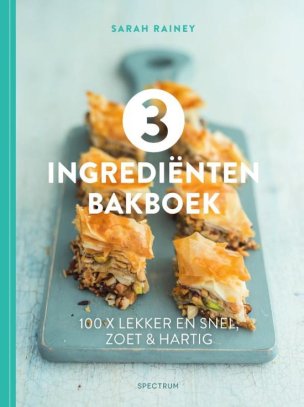 voorkant 3 ingrediënten bakboek