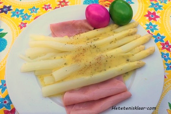 klassieke asperges