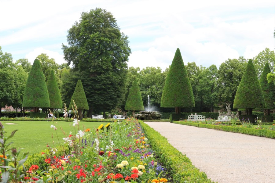kasteeltuin Beieren (Bayern) Duitsland