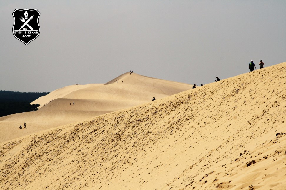 De goede fee van Dune du Pilat aan de Atlantische oceaan in Frankrijk, France